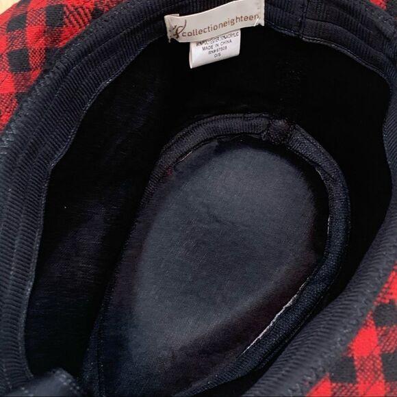 Collection eighteen Buffalo plaid fedora style hat - Picture 4 of 5